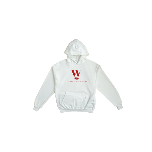 Weatherman Red Logo Hoodie